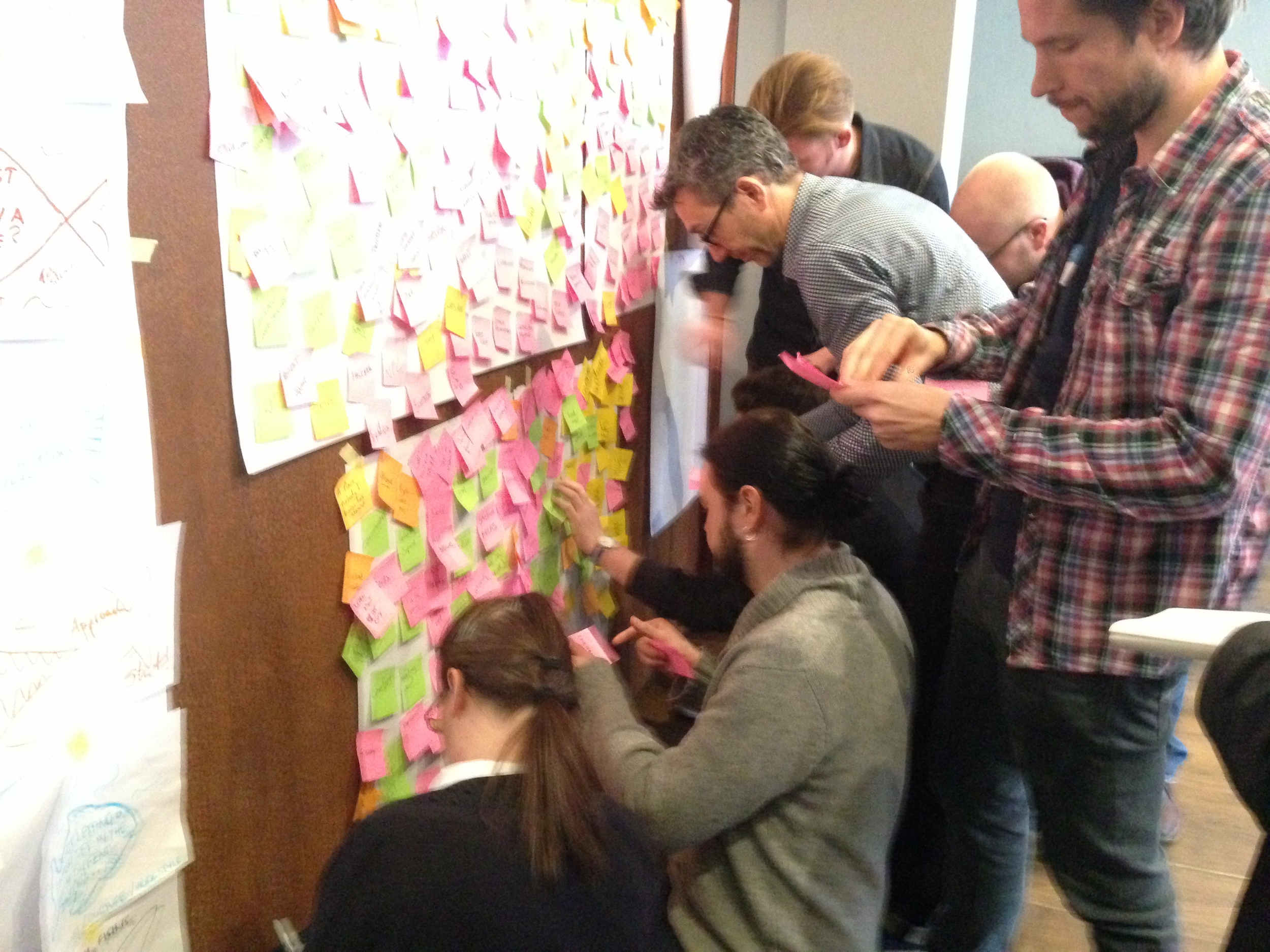 Getting all creative at the Hyper Island digital acceleration masterclass.
