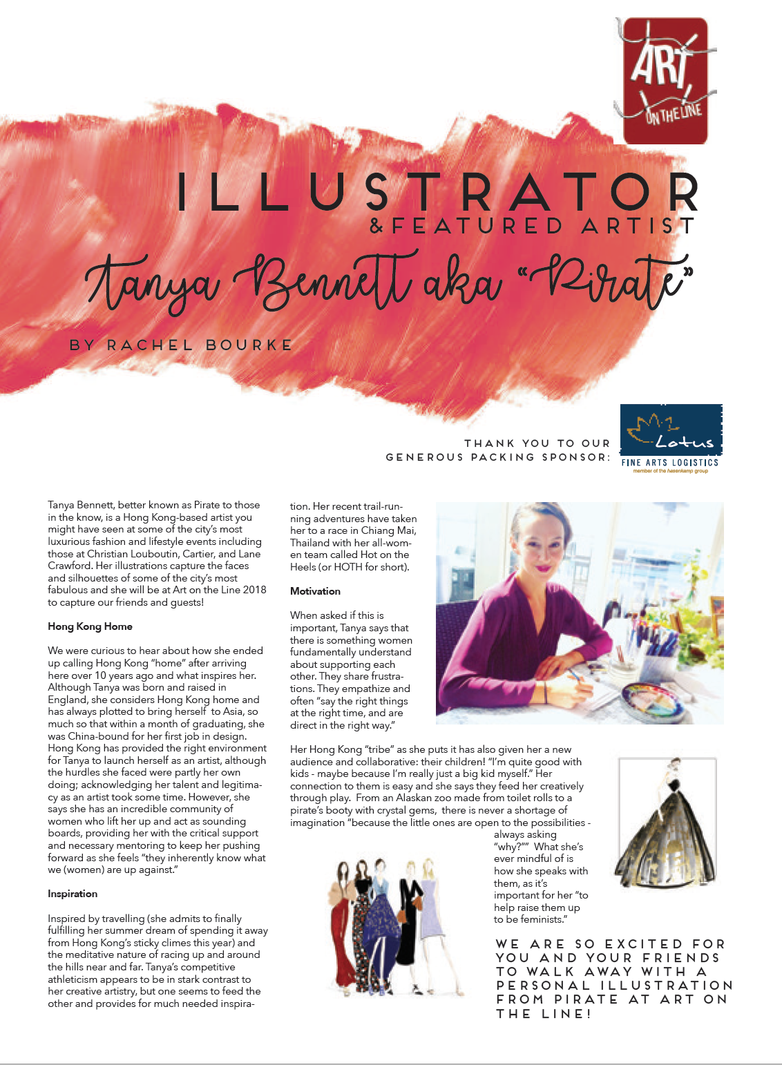 Hong Kong Fashion Illustrator