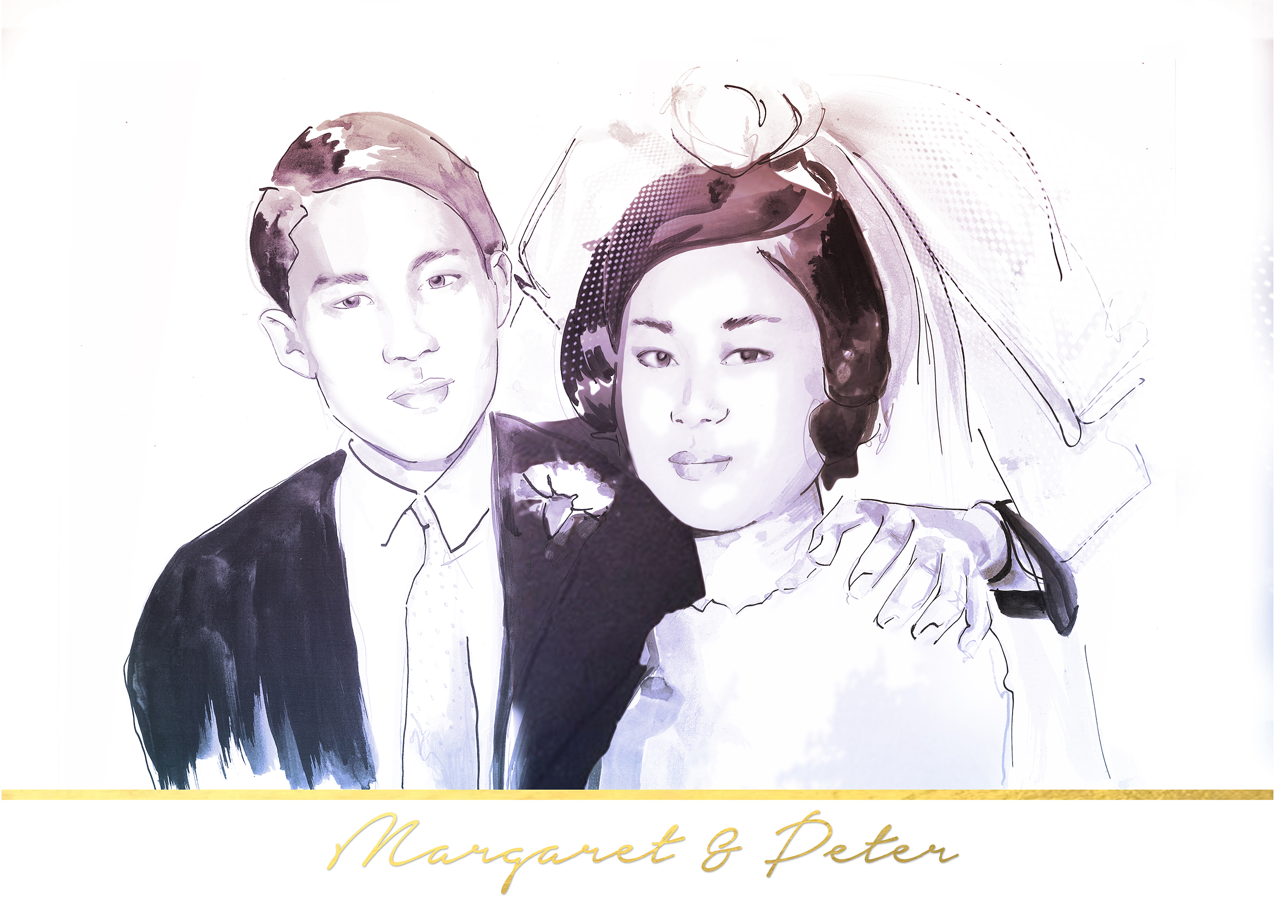 Wedding Couple watercolour portrait.jpg