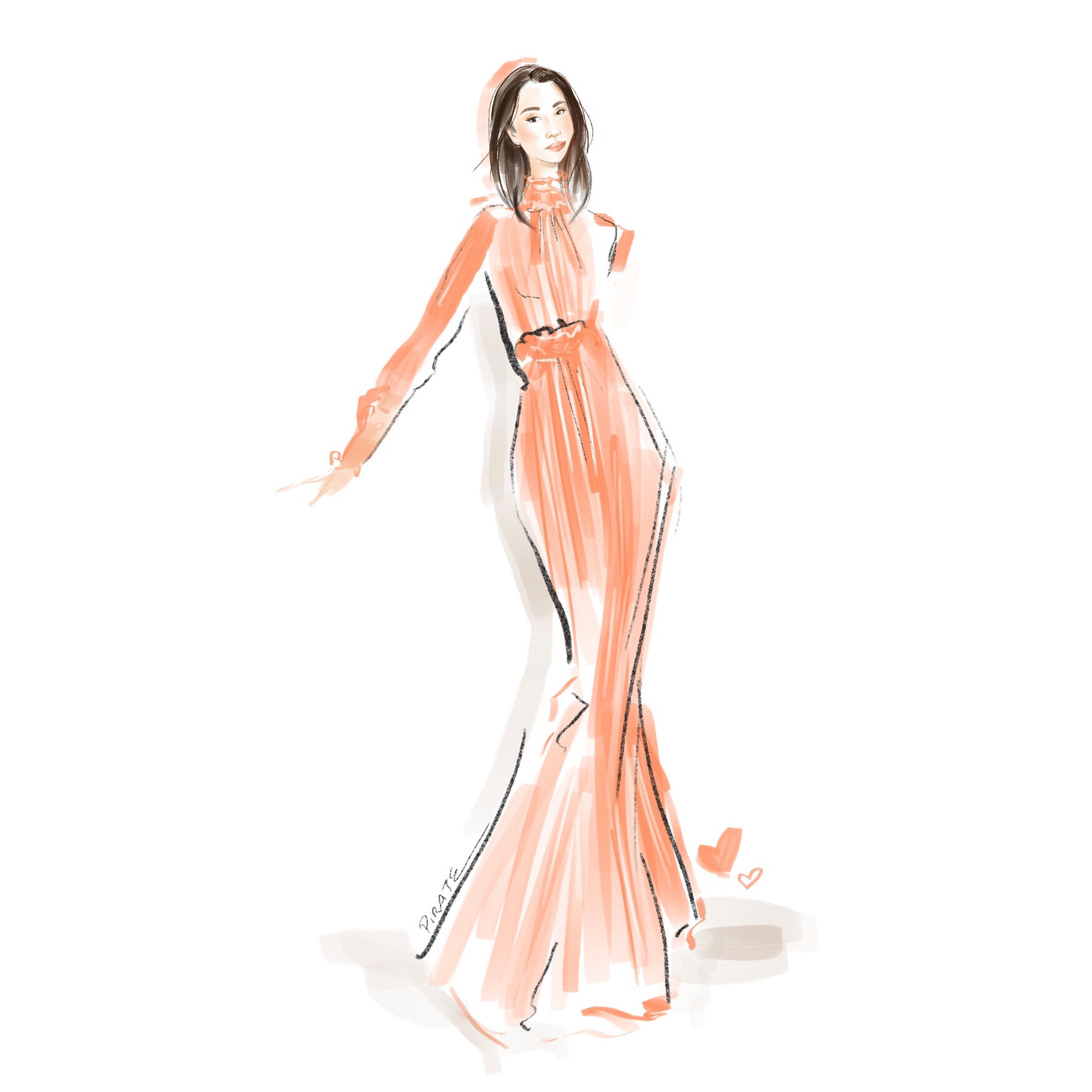 Christian Dior | Live Event Illustration — Pirate