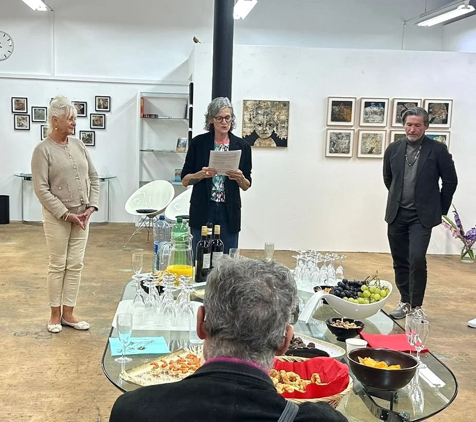 Gestern war die Er&ouml;ffnung der Ausstellung &bdquo;Dank an das Leben&ldquo; - Matthias G&ouml;hr, Malerei @matthiasgoehr #exhibition #painting #artgallery #worb #bern #switzerland