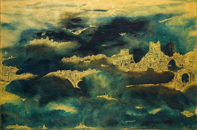 FILIP HAAG, Imaginationen - Malen mit Gold 14.11.2025 - 10.01.2026.
Morgen, Freitag 14.11.2025, 18h Er&ouml;ffnung. Einf&uuml;hrung - KONRAD TOBLER 👏🏻👏🏻👏🏻
Wir laden Sie herzlich ein.

Filip Haag (*1961, lebt in Bern) studierte an der Universit&