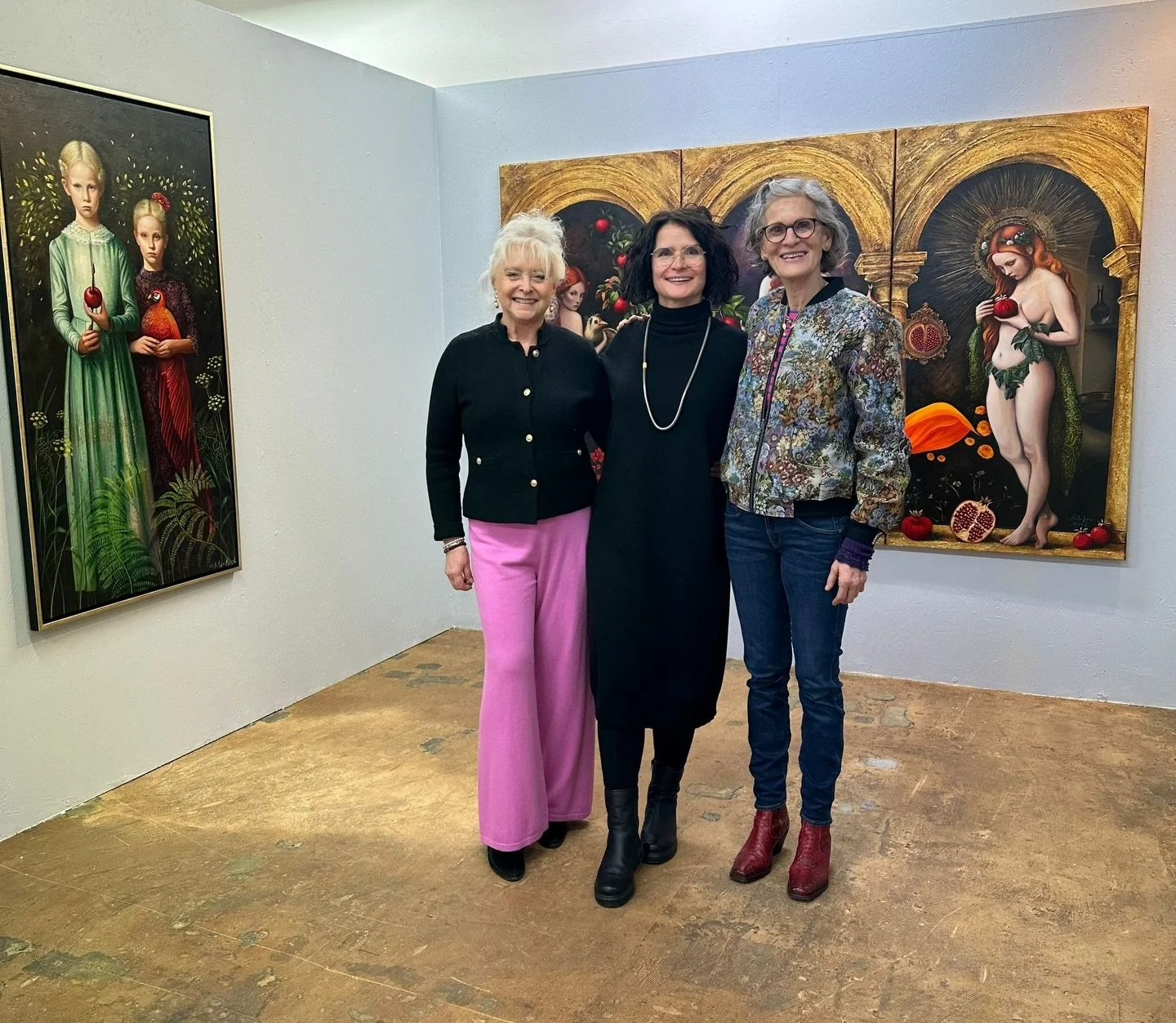 &bdquo;Erinnerungen an die Zukunft&ldquo; - Natasza Mirak, Malerei, 17.01. - 28.02.2026 #natasza #mirak #polishartist #oilpainting #comeandsee @natasza_mirak