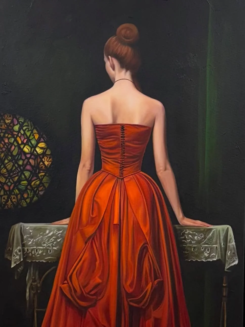 Natasza Mirak - Erinnerung an die Zukunft, &Ouml;lmalerei. @natasza_mirak #painting #womenempowerment #masterwork #unique #inspiring