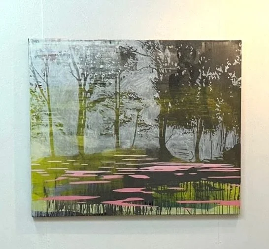 Felix Brunner - Silent Echoes. @felixphilippbrunner #acrylicpainting #pictures #video #installation #worb