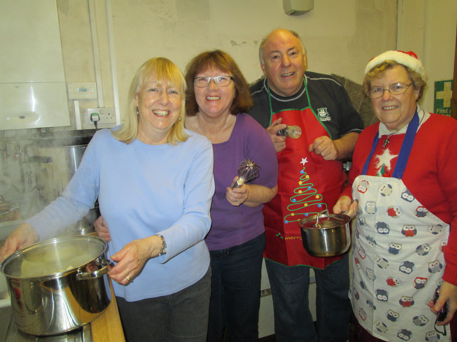 Community Christmas Lunch 2015 - the cooks