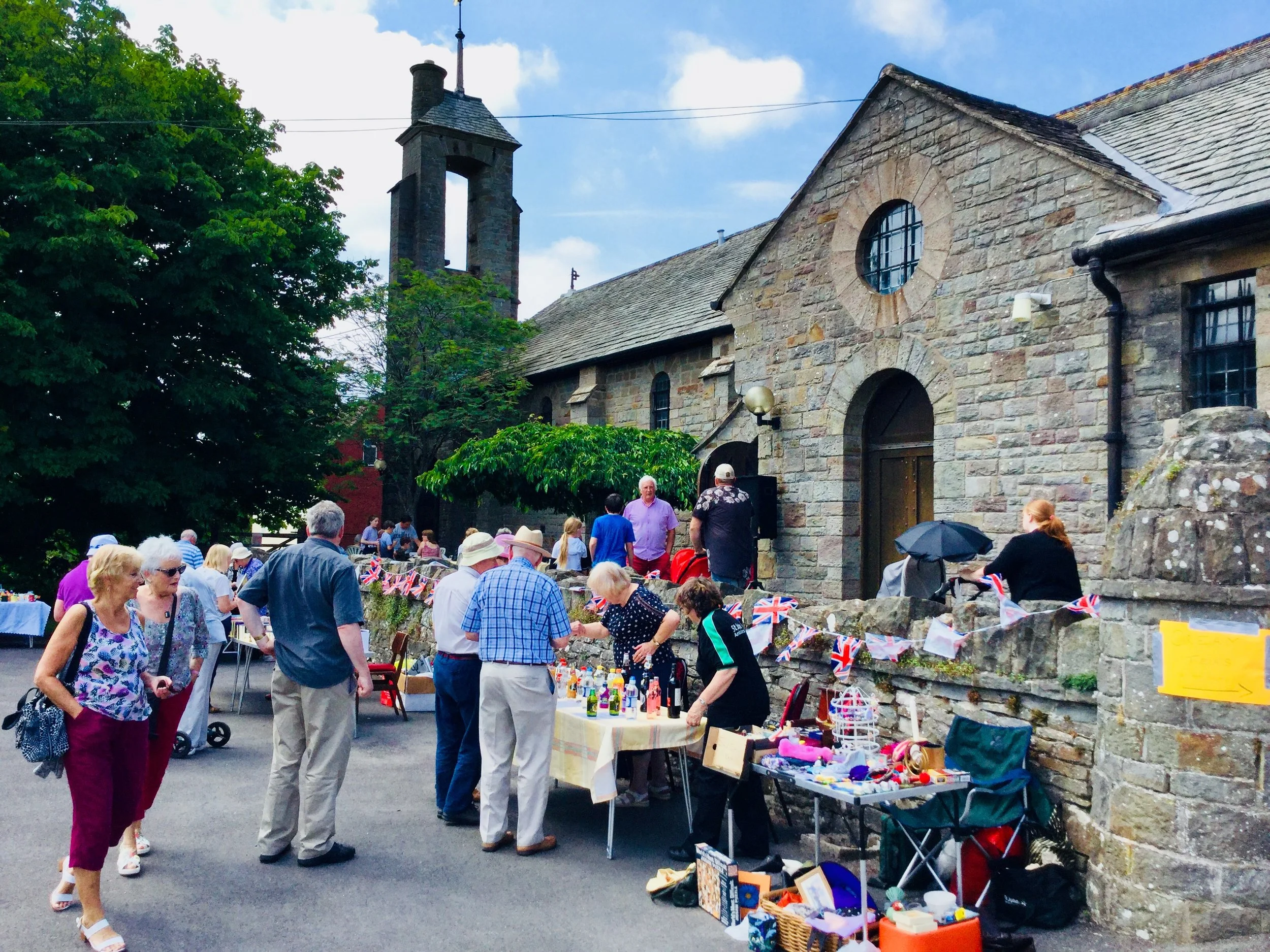 Cream Teas with stalls Summer 2018