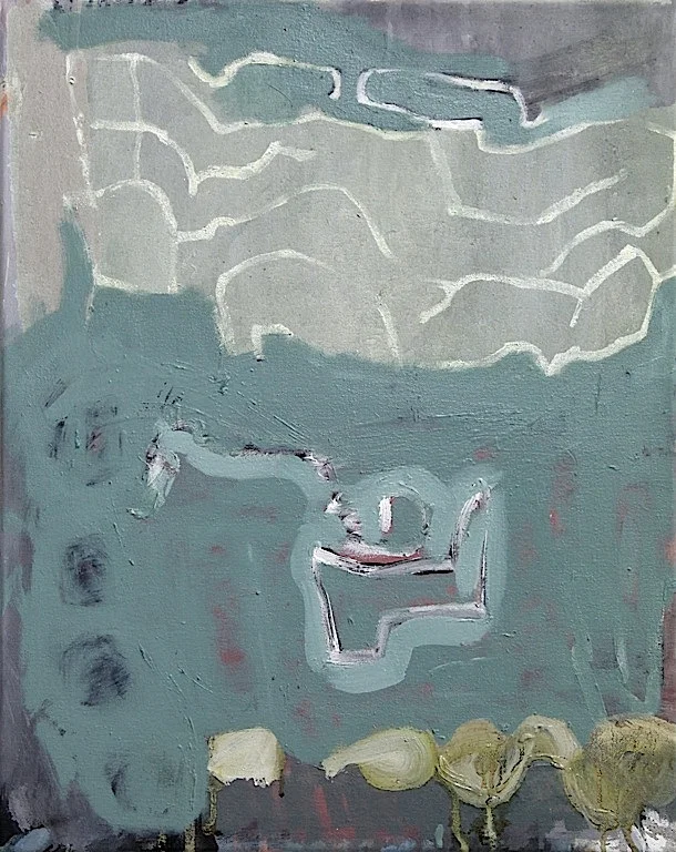 Pram, 50x40cms, Oil on canvas, 2009