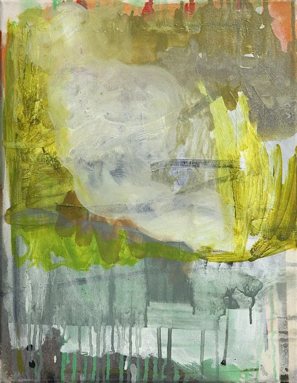 Smudge, 45x35cms, Oil on canvas, 2009