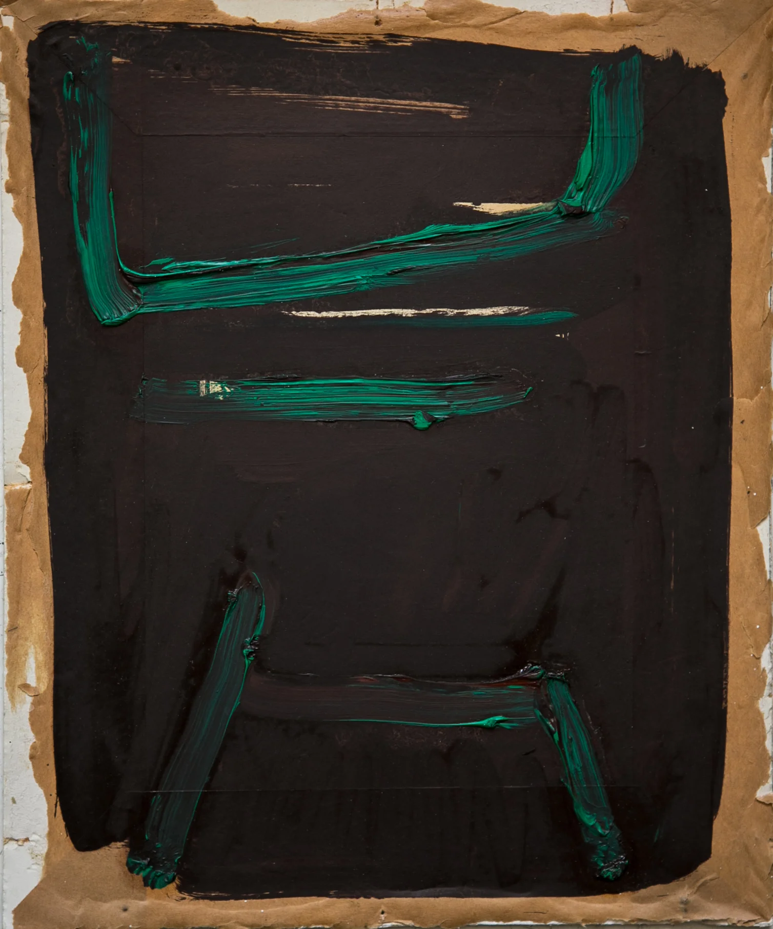 Untitled, 26x22cms, Oil on card, 2014