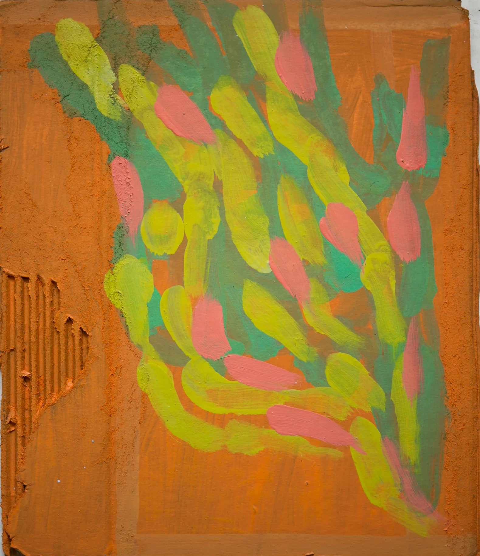 Untitled, 30x26cms, Oil on cardboard, 2012