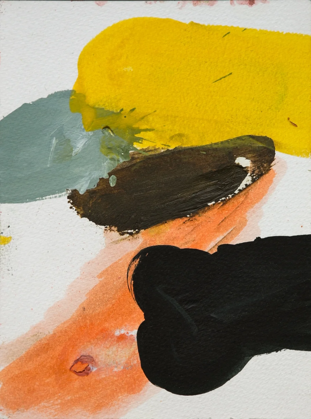 Untitled, 20x15cms, Oil on card, 2015