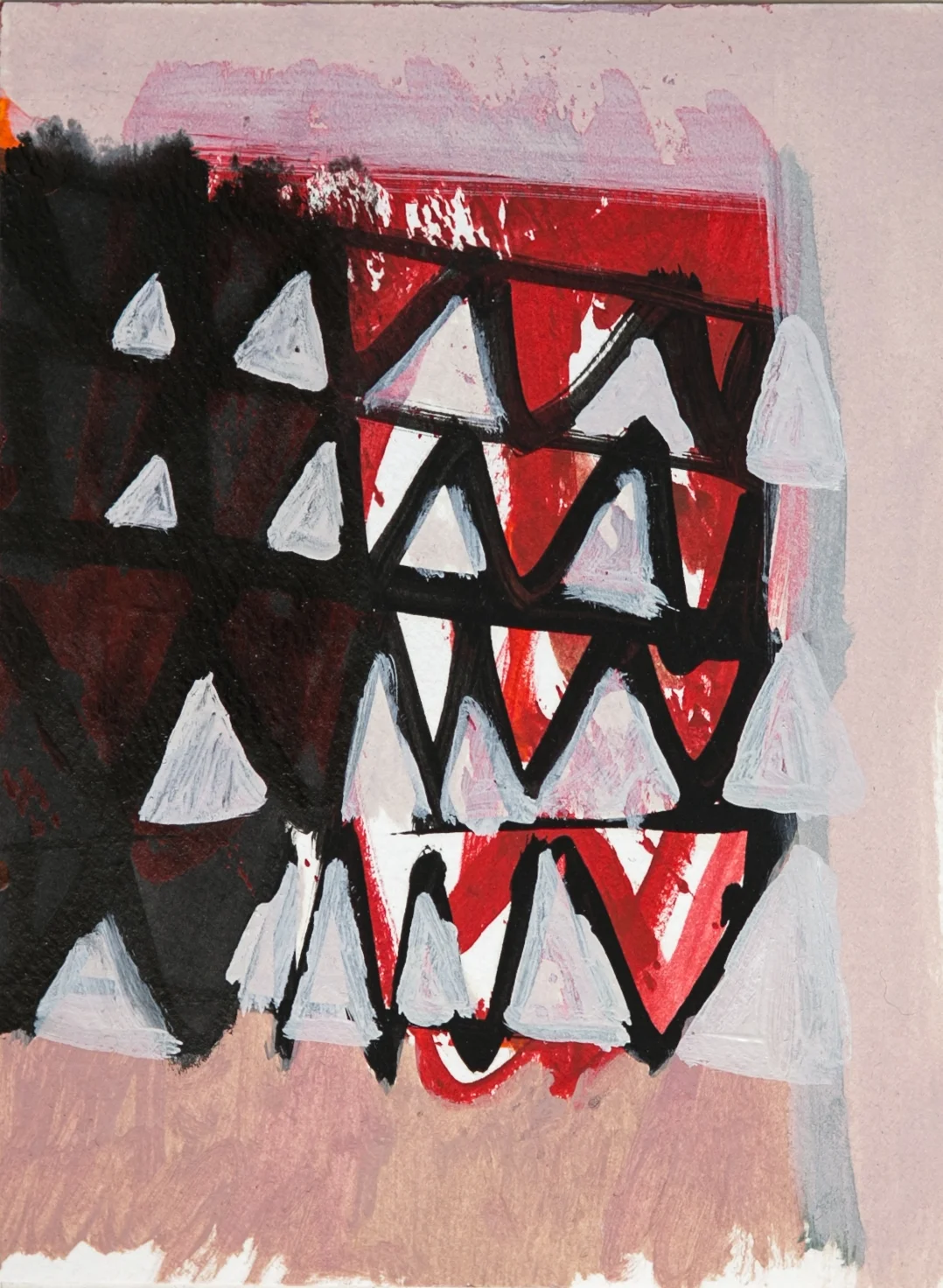 Untitled, 20x15cms, Oil on card, 2015