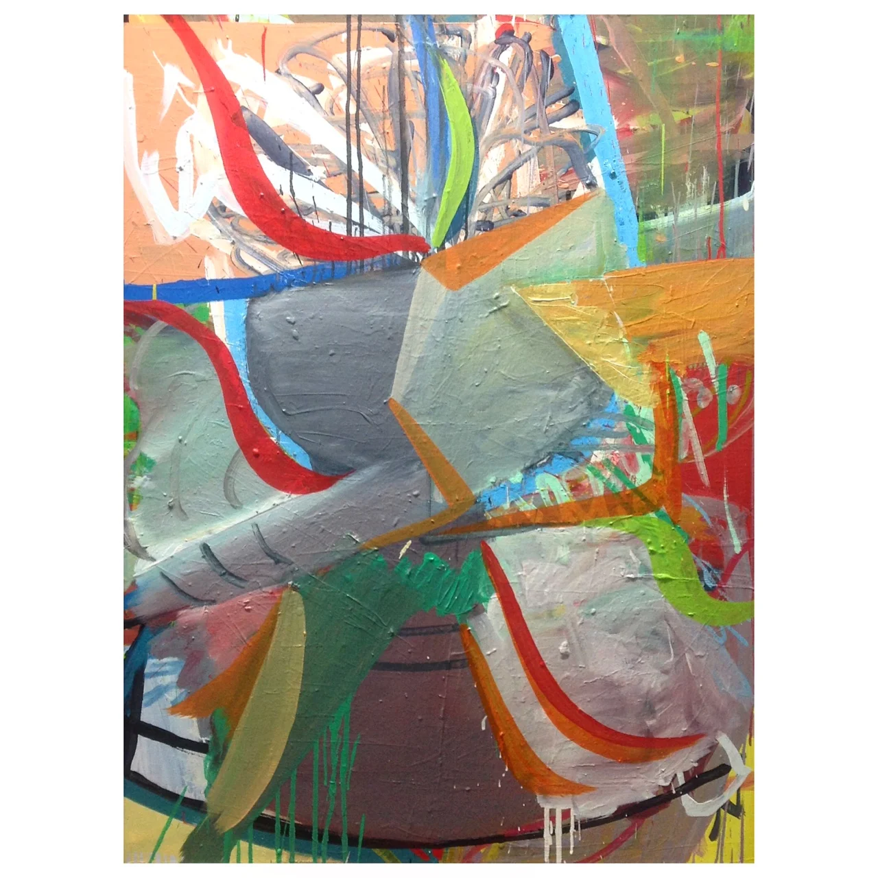Abandon, 120x90cms, Oil on canvas, 2018.
