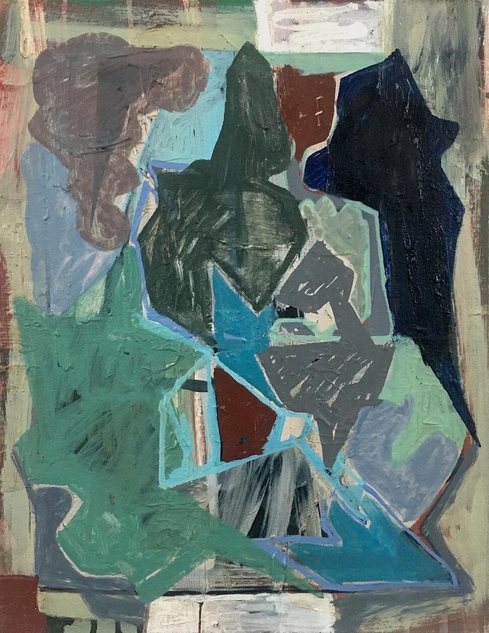 Tape, 45x35cms, Oil on canvas, 2011.