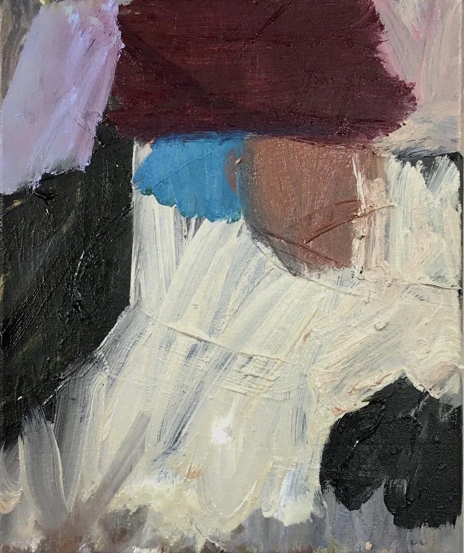 Plough, 30x25cms, oil on canvas, 2009-20.