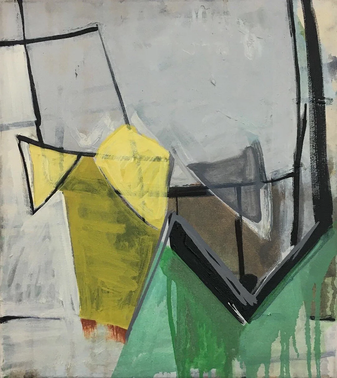 Pop, 45x40cms, Oil on canvas, 2009. 