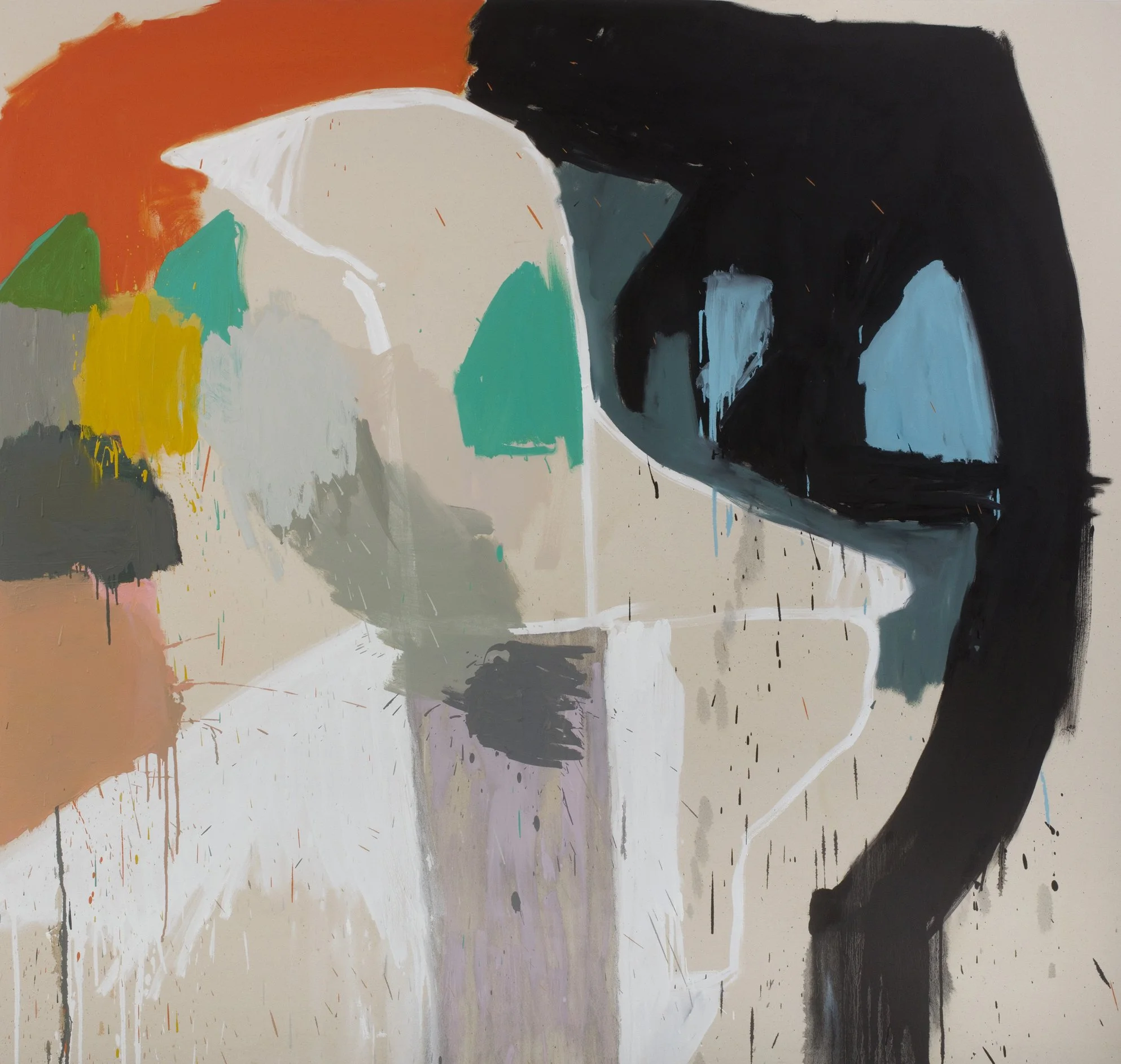 Bare, 170x180cms, Oil on Canvas, 2021-22