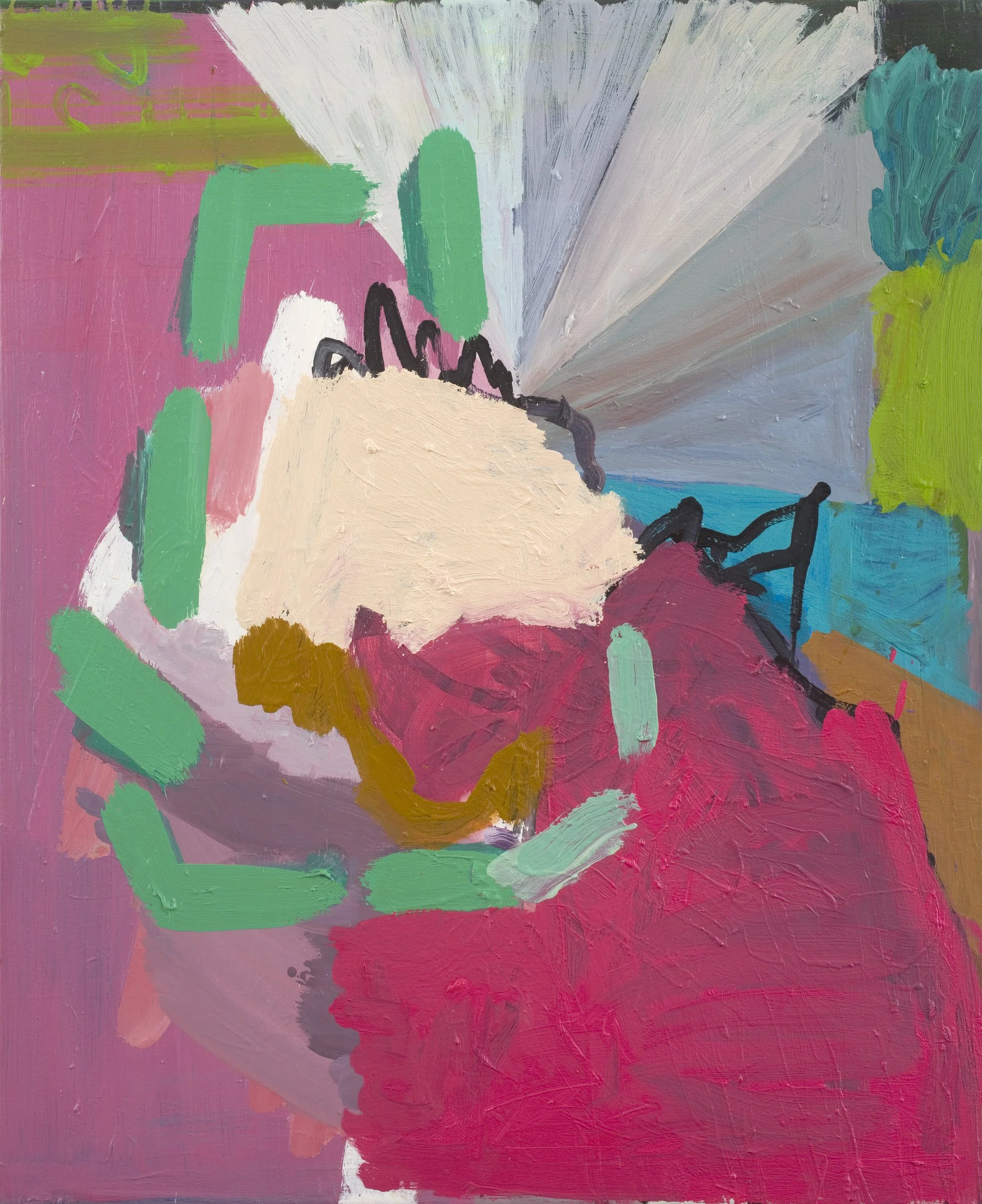 Coda, 86x76cms, Oil on canvas, 2020-21