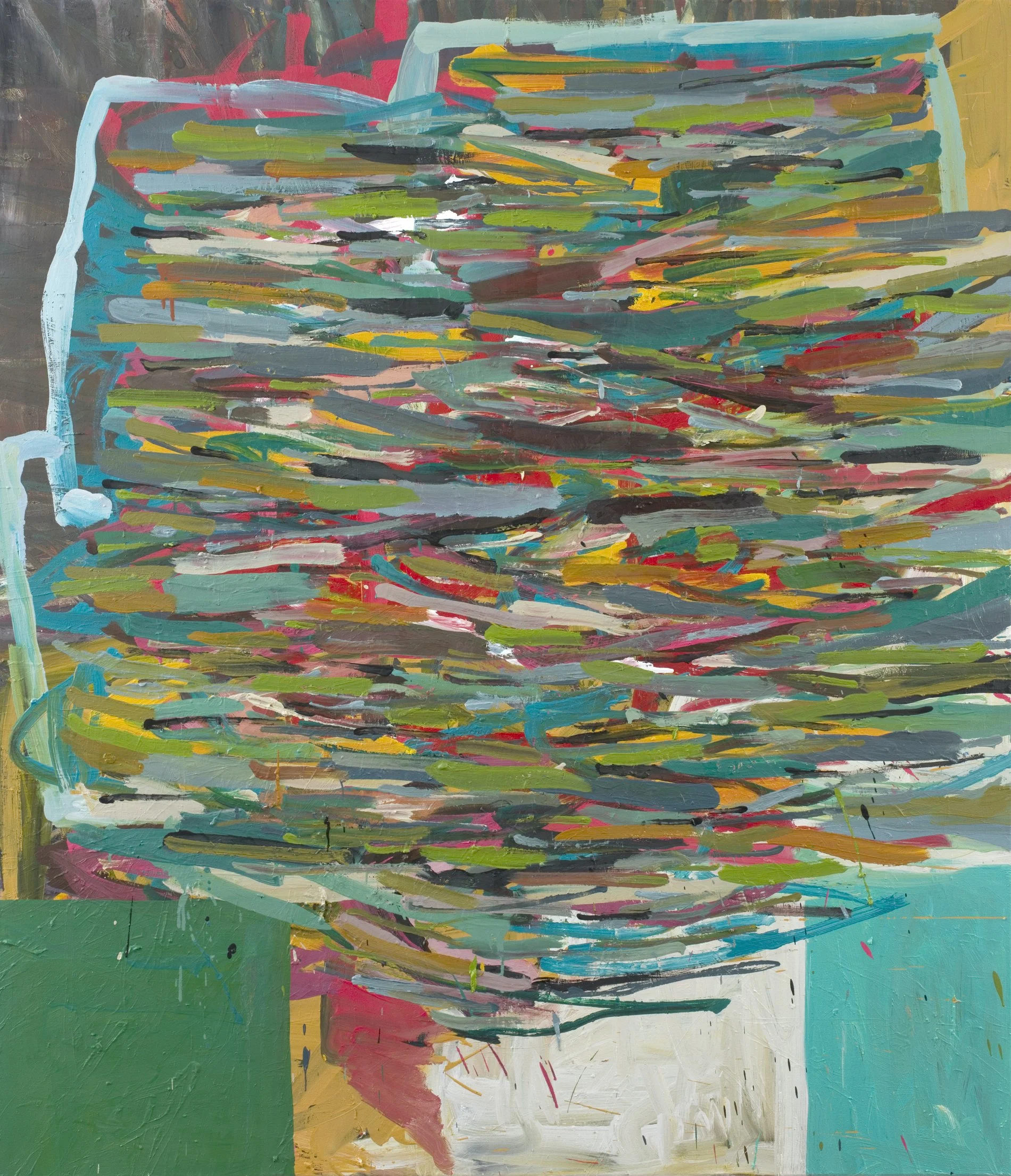 Spent, 153x127cms, Oil on Canvas, 2022