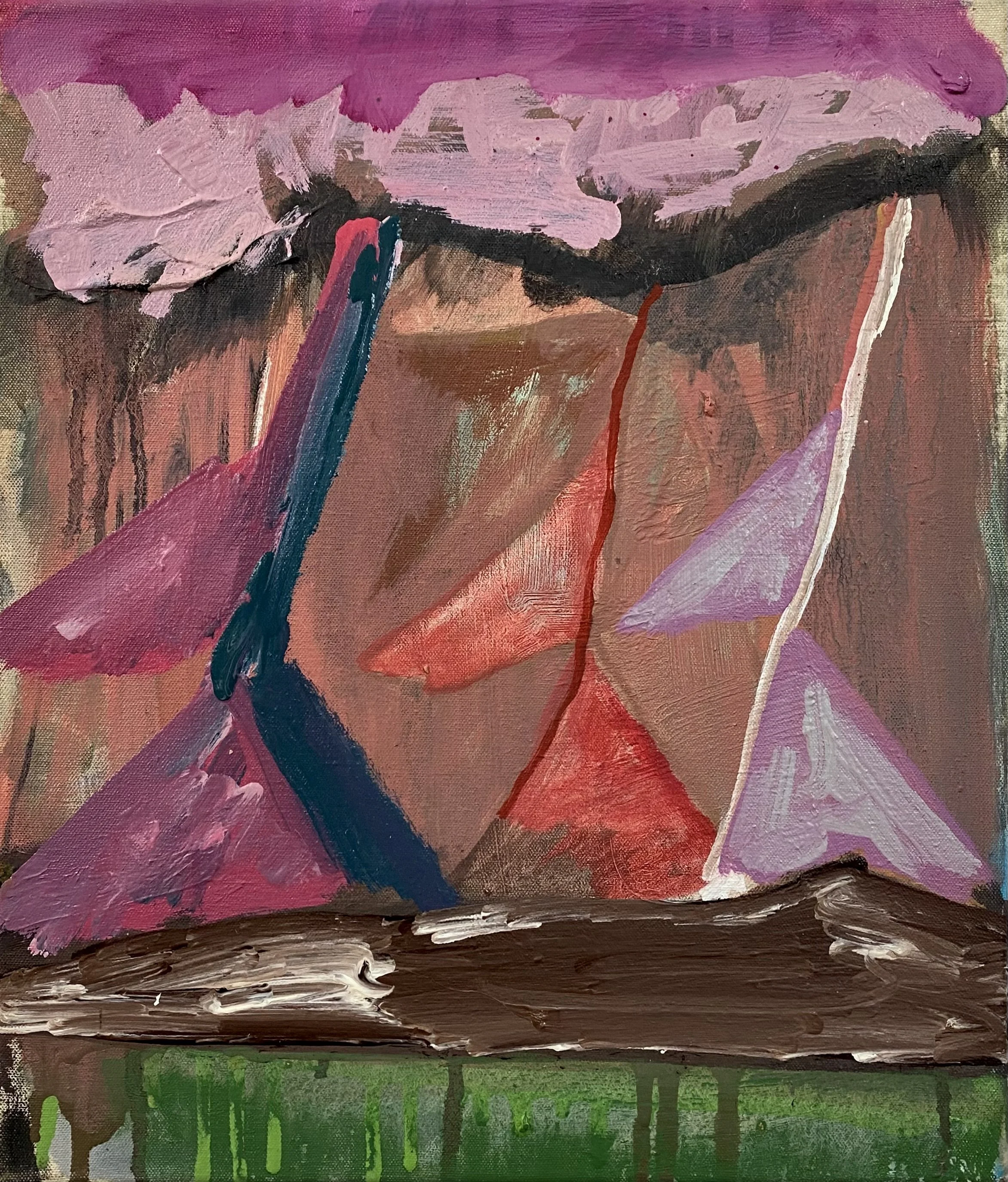 Flag, 35x30cms, Oil on canvas, 2010