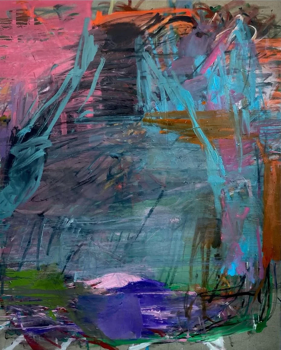 Chamber, 150x120cms, Oil on linen, 2024.