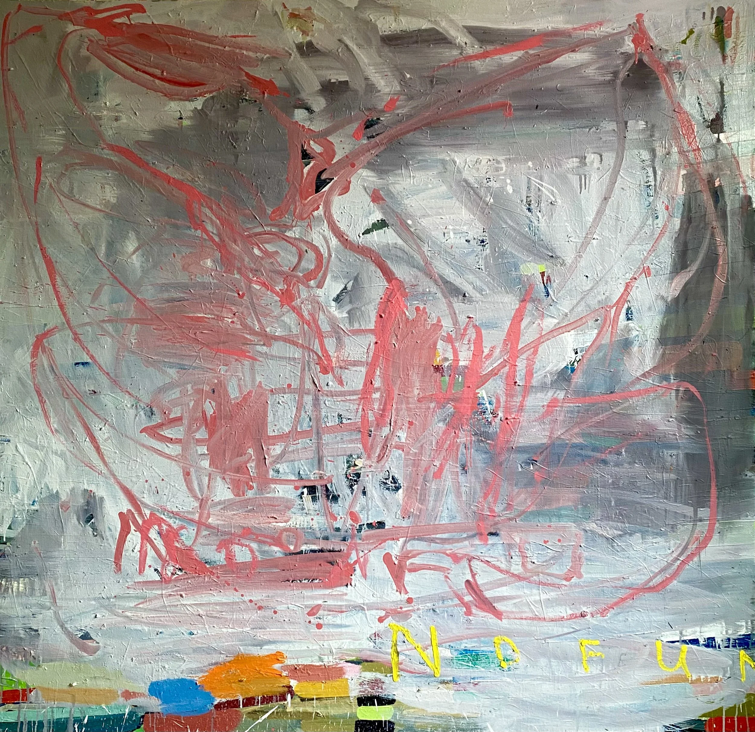 Shirker, 158x162cms, Oil on canvas, 2006-26