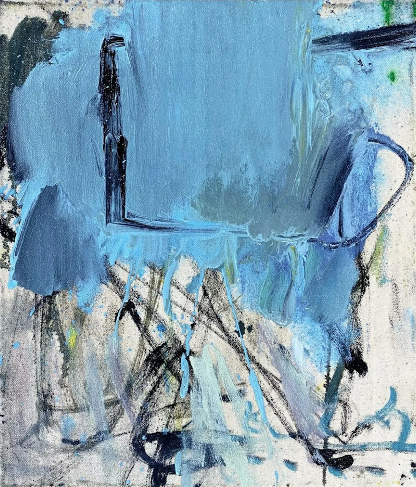 Jettison, 36x31cms, Oil on canvas, 2024