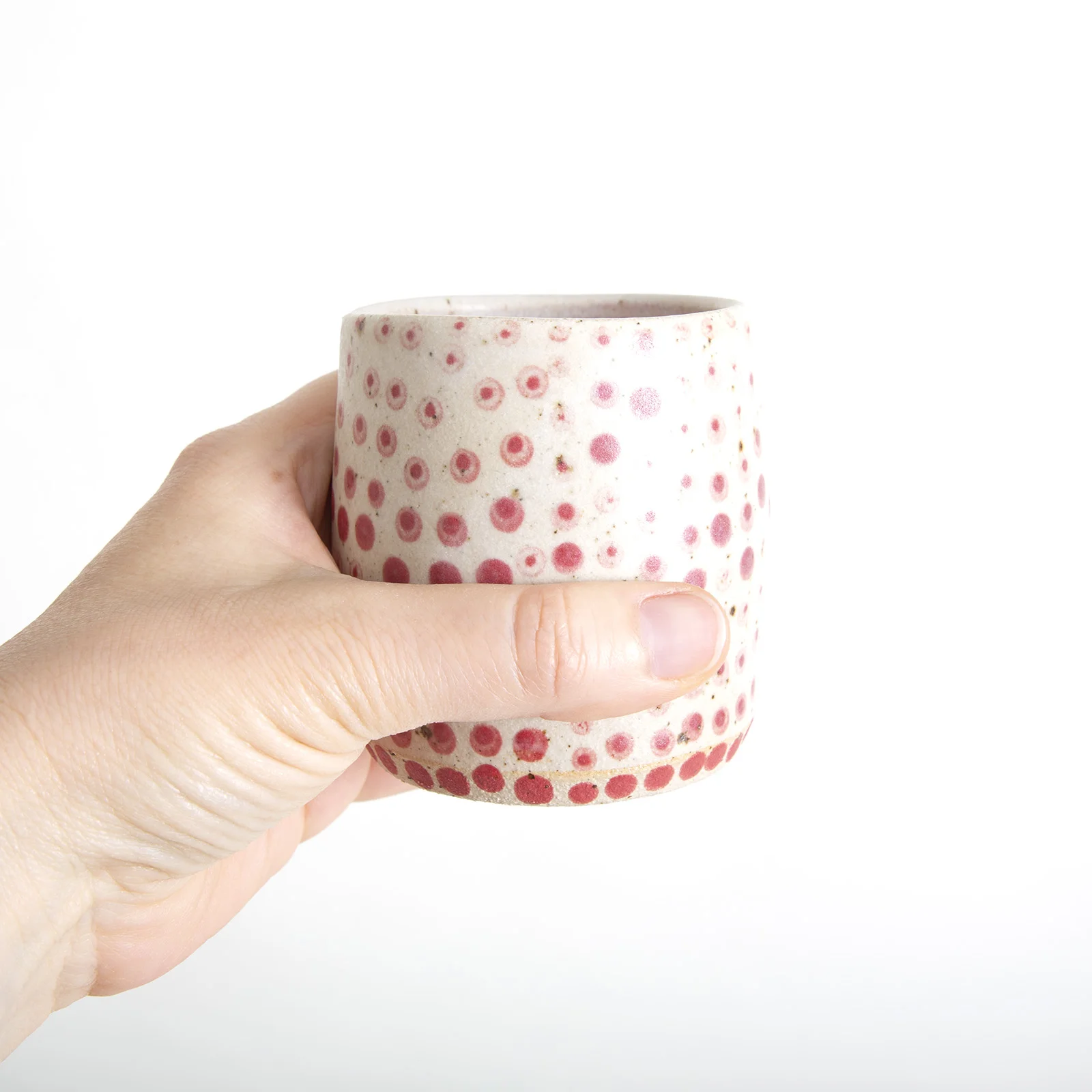 red polka dot bowl Polli Pots 1.jpg