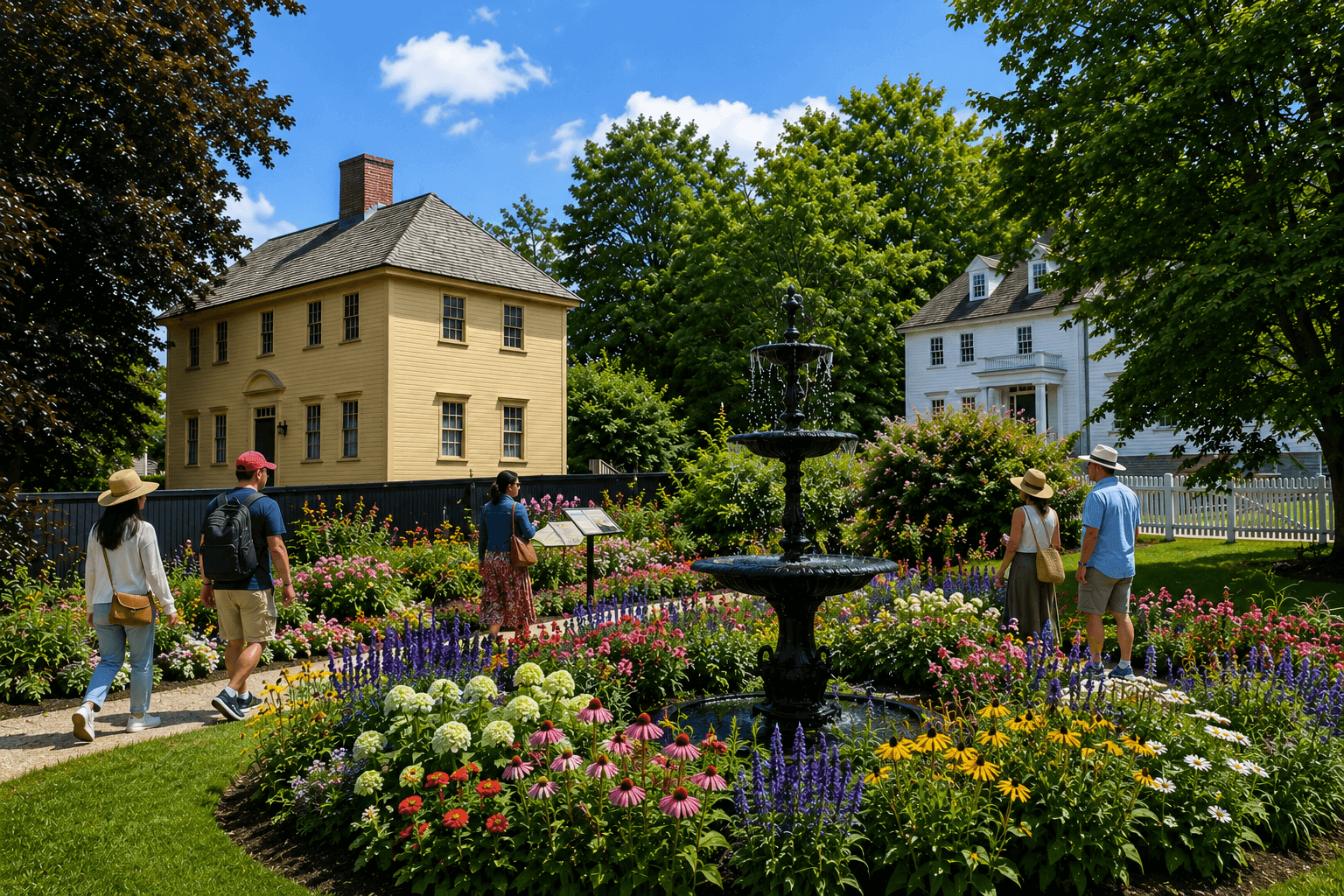 Strawbery Banke Museum Gardens