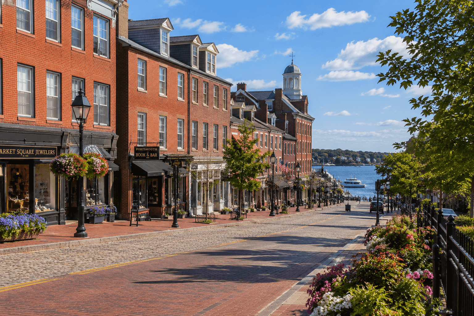 Portsmouth NH Seaside City