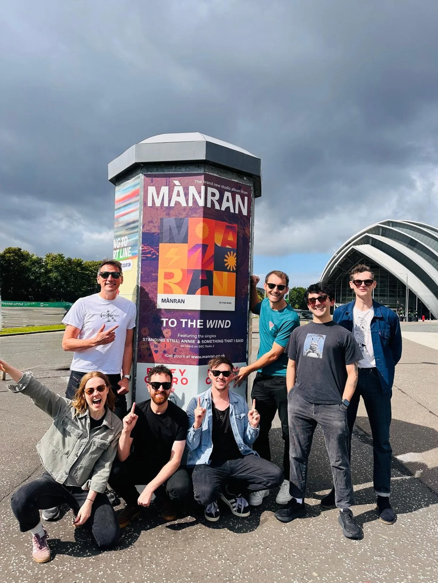 GLASGOW! There's a little dose of M&Agrave;NRAN across the city this month ❤️&zwj;🔥

There are 10 of these beauties dotted around and we thought we could have a bit of fun with them. Get your picture beside one, tag us and a friend you want to bring