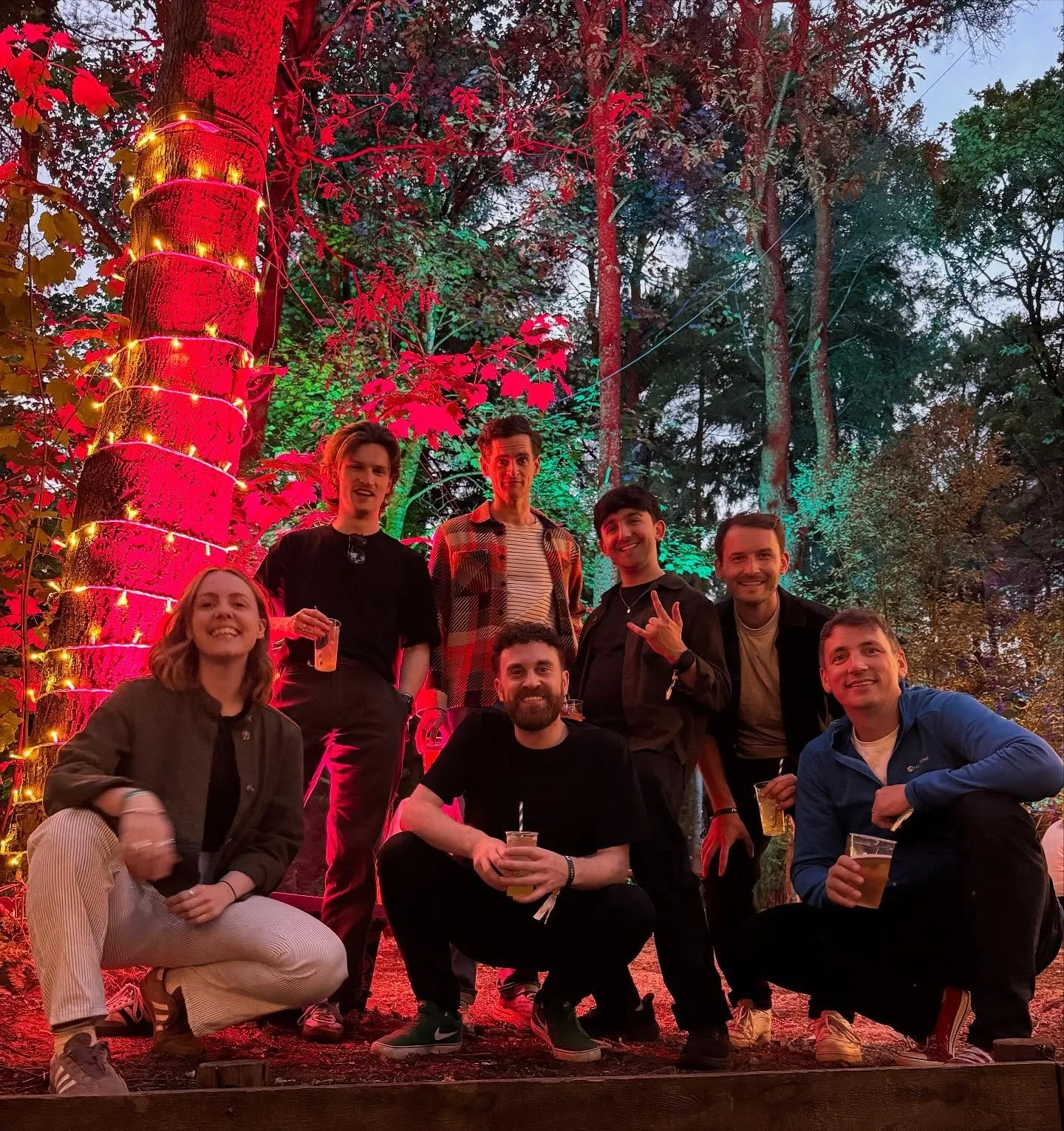 DIOLCH! 🏴󠁧󠁢󠁷󠁬󠁳󠁿🌳

A massive thank you to everyone down at @betweenthetreesfestival - our first in Wales in over 5 years, and Kim&rsquo;s first trip over the border! 💃🕺 What a place for a party. 

We head to T&Oslash;NDER this week to play t