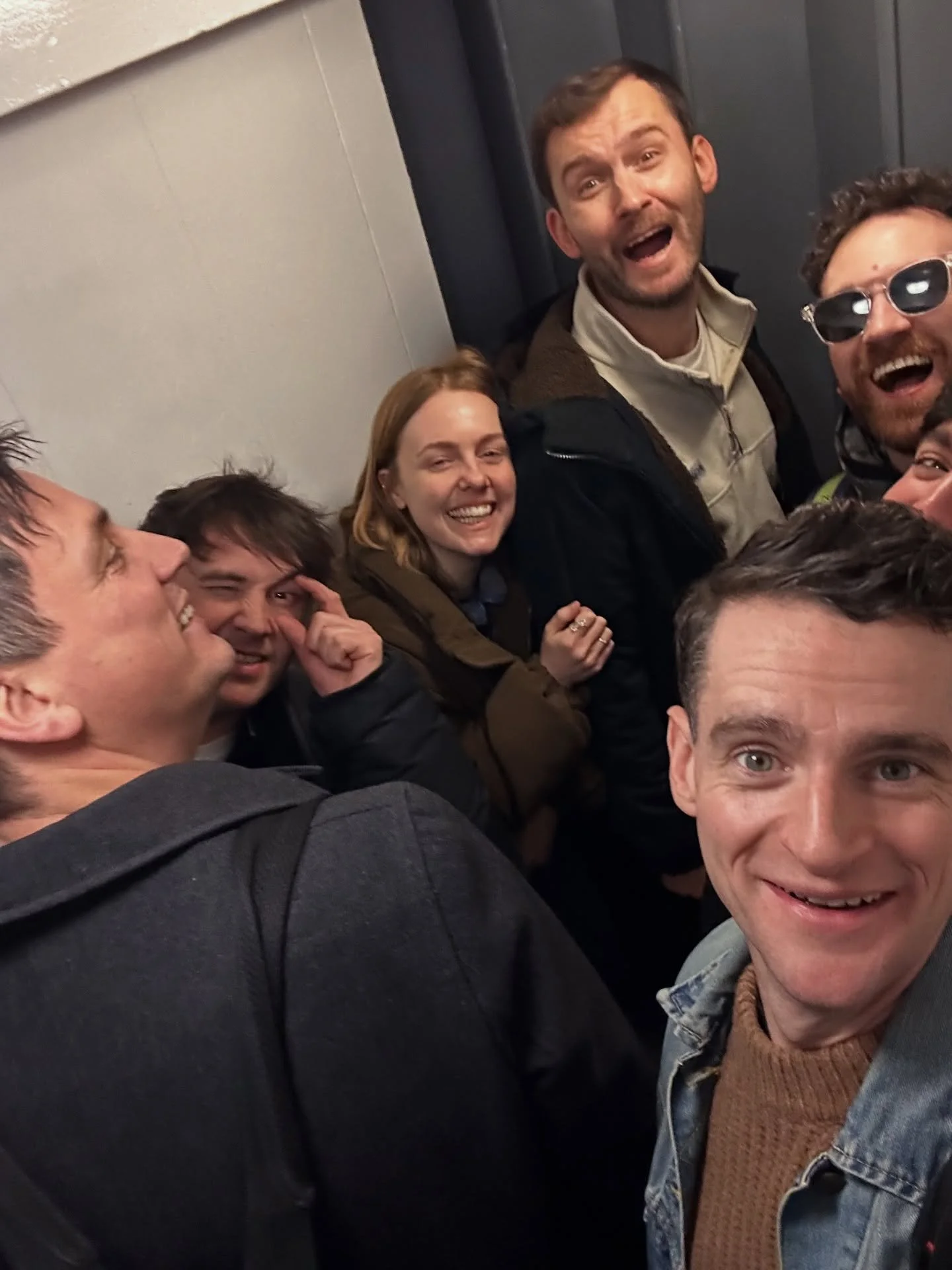 Bands who get trapped in lifts together &hellip; are forced to stay together &hearts;️ Wee trip to Belfast yesterday to play for some international delegates. Plans ahoy 🛳️✈️🌍