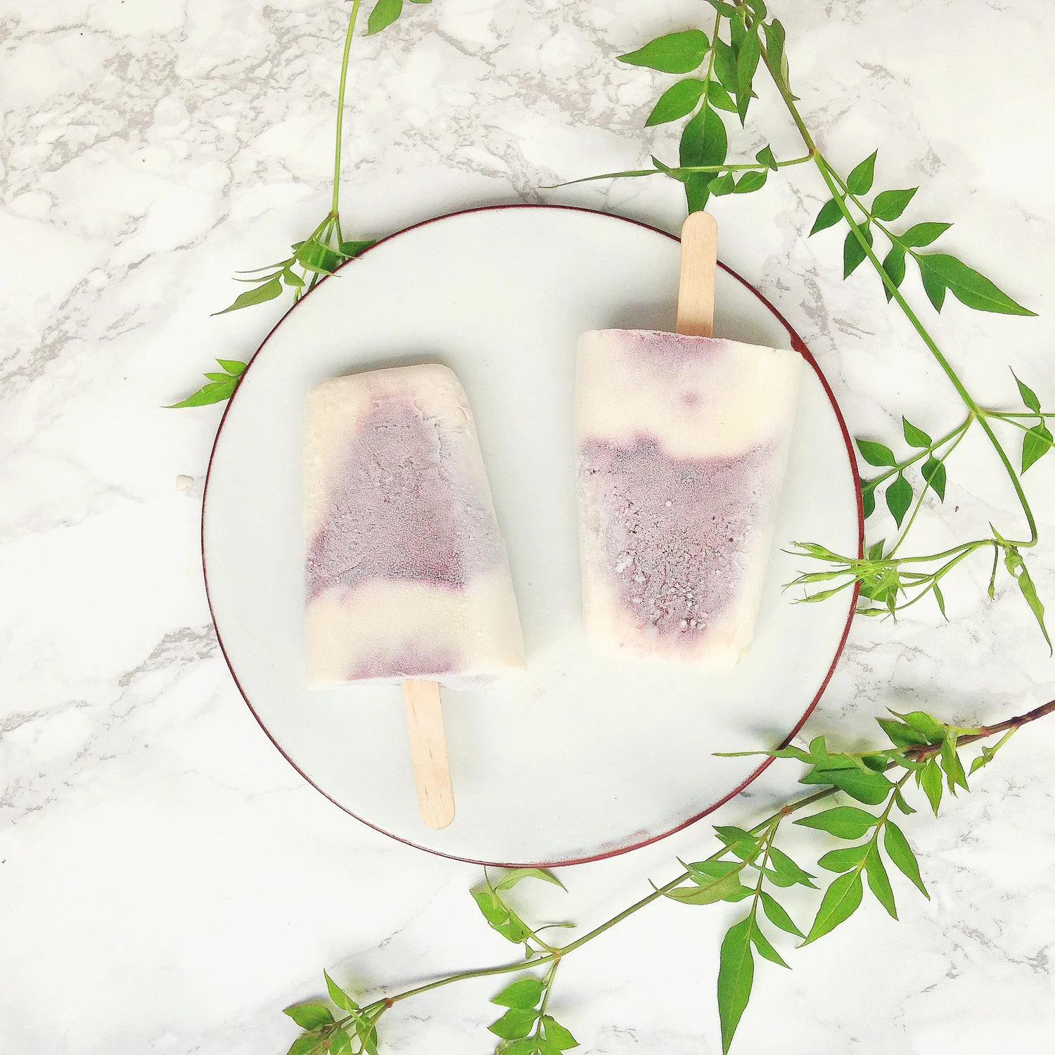 BLACKBERRY + LIQUORICE LOLLIES / MANGO + PASSION FRUIT LOLLIES