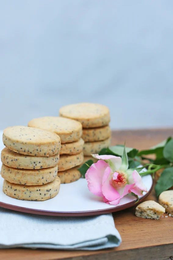 PARMESAN &amp; POPPY SEED SHORTBREAD