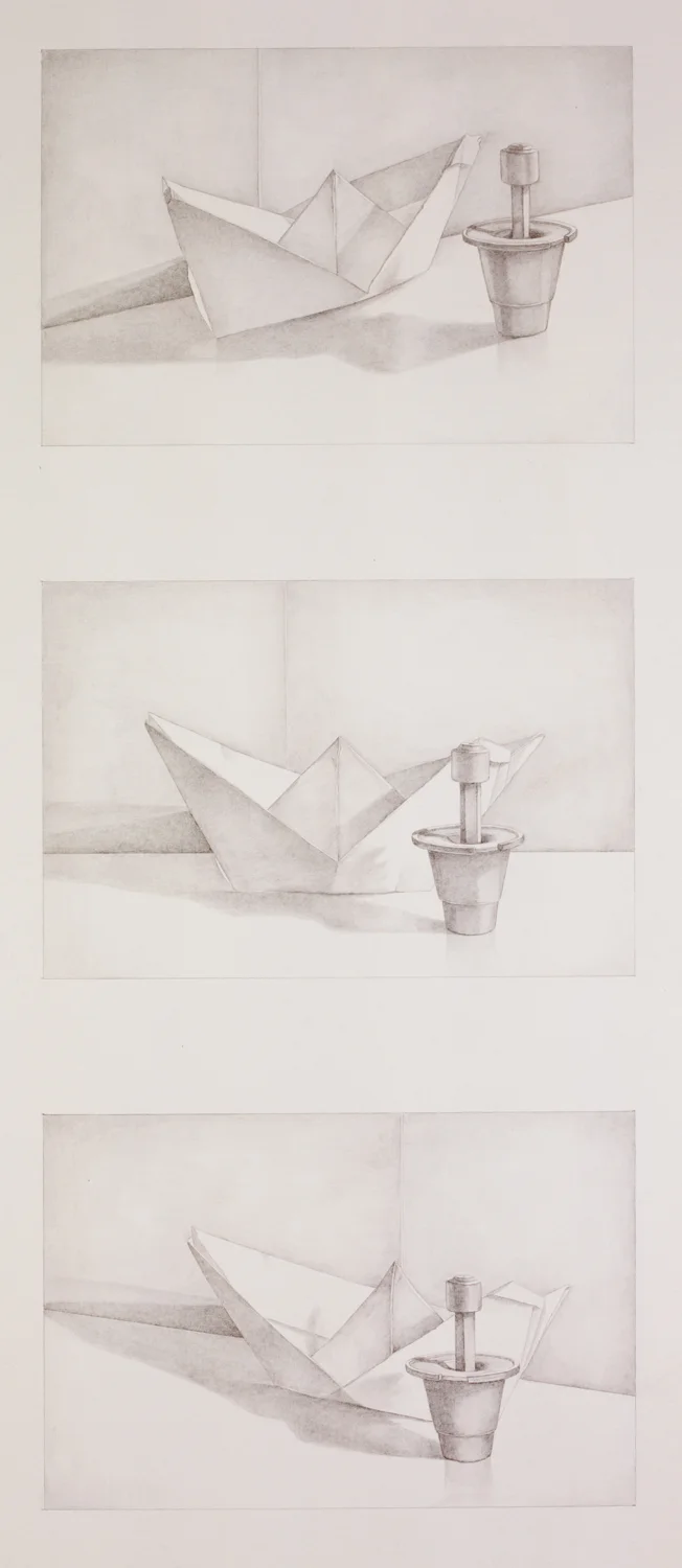Paper Boat 3 Views