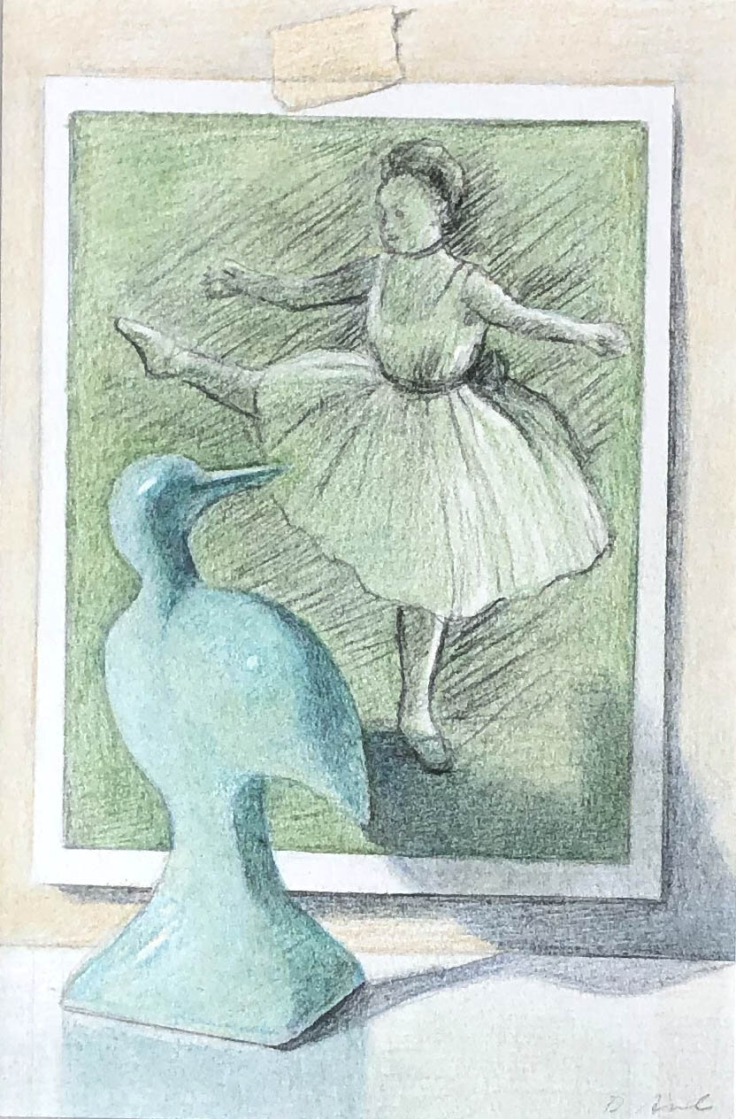 Bird with Degas (SOLD)