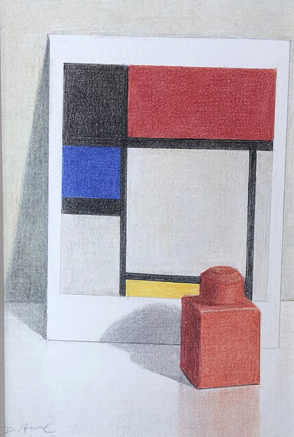 Lego with Mondrian (SOLD)