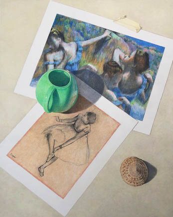 Pitcher and Shell with Degas
