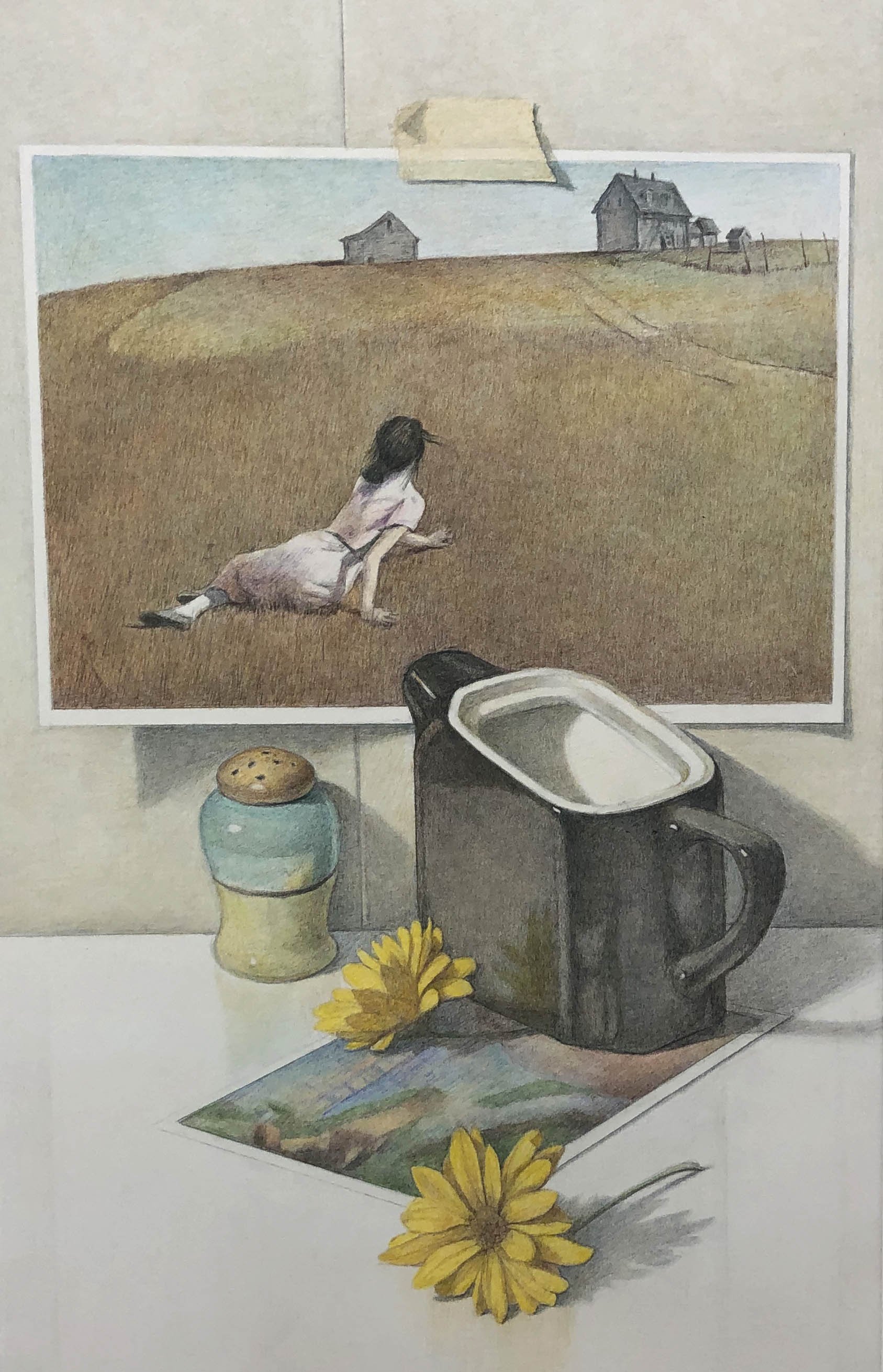 Black Pitcher with Wyeth (SOLD)