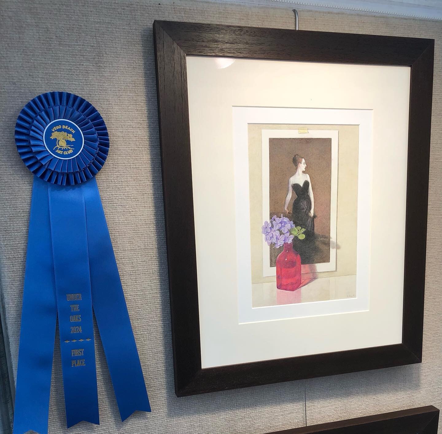 Thanks to this years judges at Under the Oaks Arts Festival in Vero Beach! 1st place in Graphics! Great first day, show continues today 9-5 and Sunday 10-4
Booth #211
#dennisangeldrawings #coloredpencil #undertheoaksartfestival