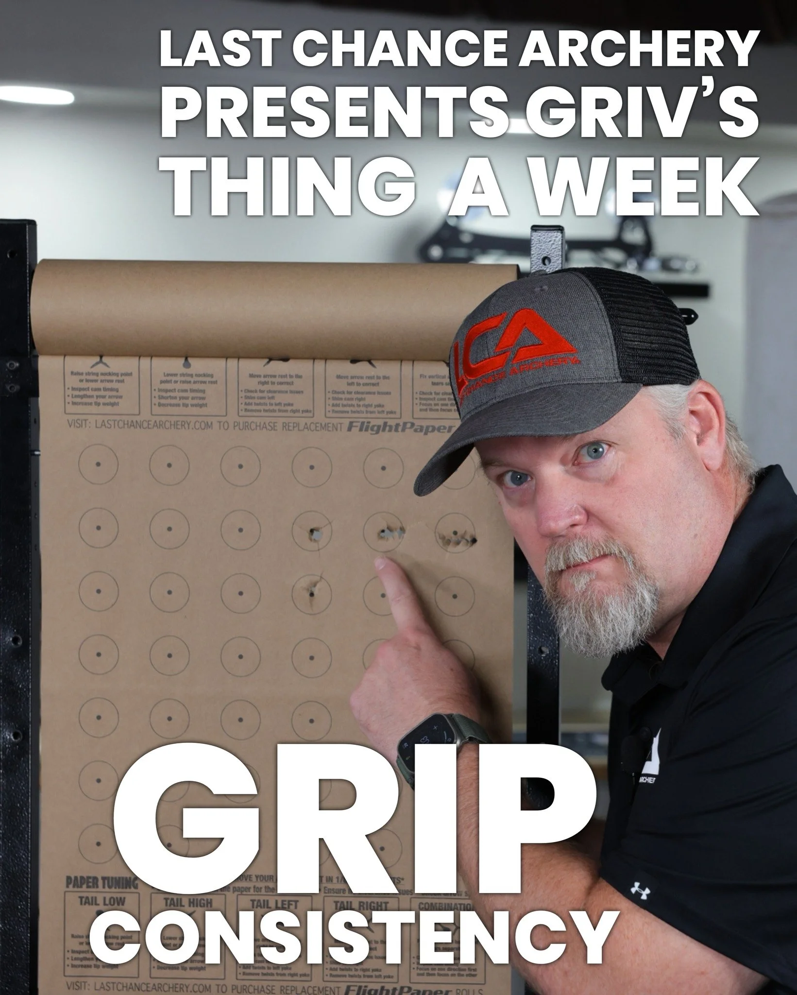 🎯 Thing A Week is Back!�This Wednesday at 4pm EST, GRIV takes on one of archery&rsquo;s hottest topics: grip consistency and it's effect on your shot. 👀🔥

📺 Catch the full episode on YouTube�
🎯 Thing A Week is Back!�This Wednesday at 4pm EST, GR