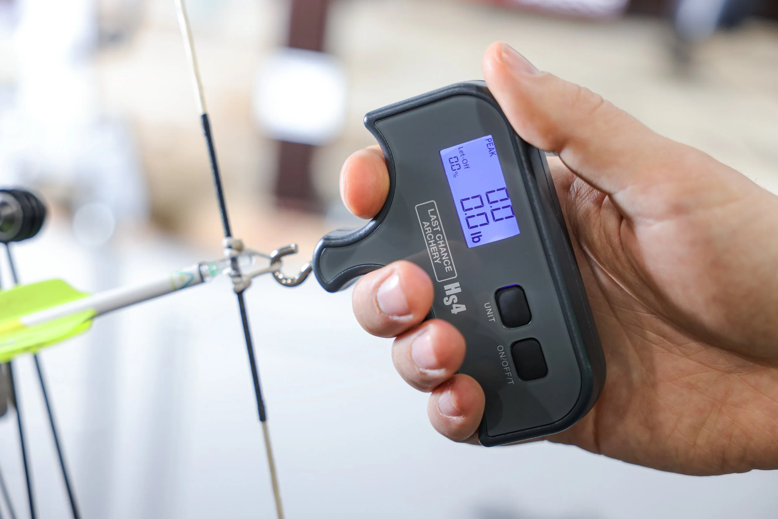 Bow Draw Weight Scale Digital Bow Scale - 110lb Capacity With Peak Hold ...