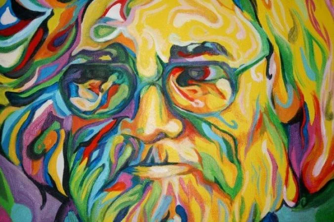 "Garcia II" 72X48 IN Acrylic & Oil on Canvas SOLD
