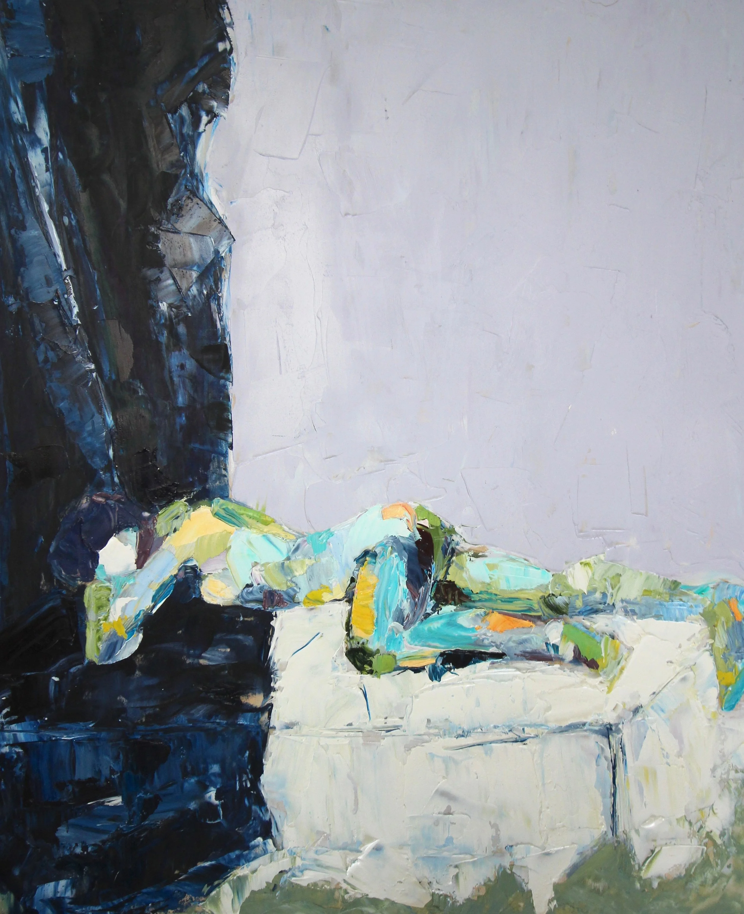 "Live Nude Study" 24X20 IN Oil on Canvas $1,000