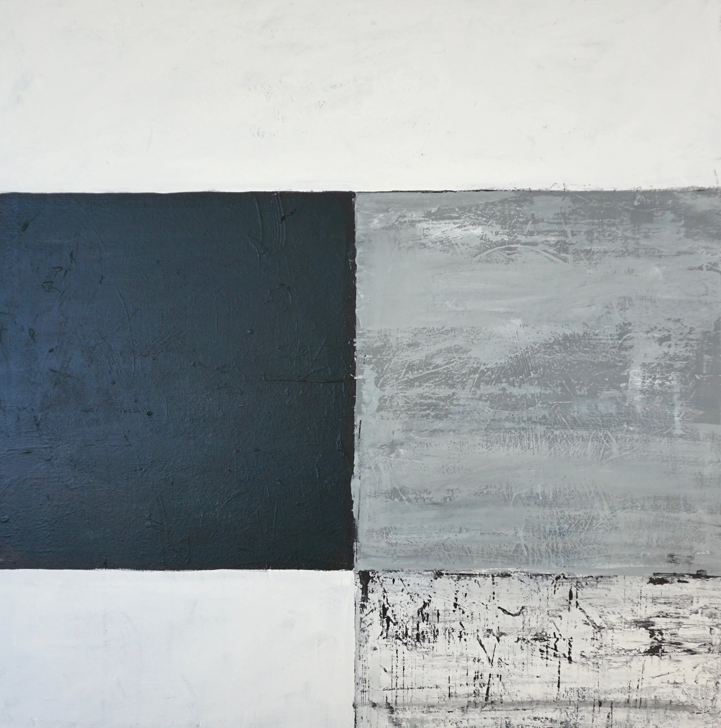 "Silent Moon" Acrylic on Canvas 36X36 IN SOLD