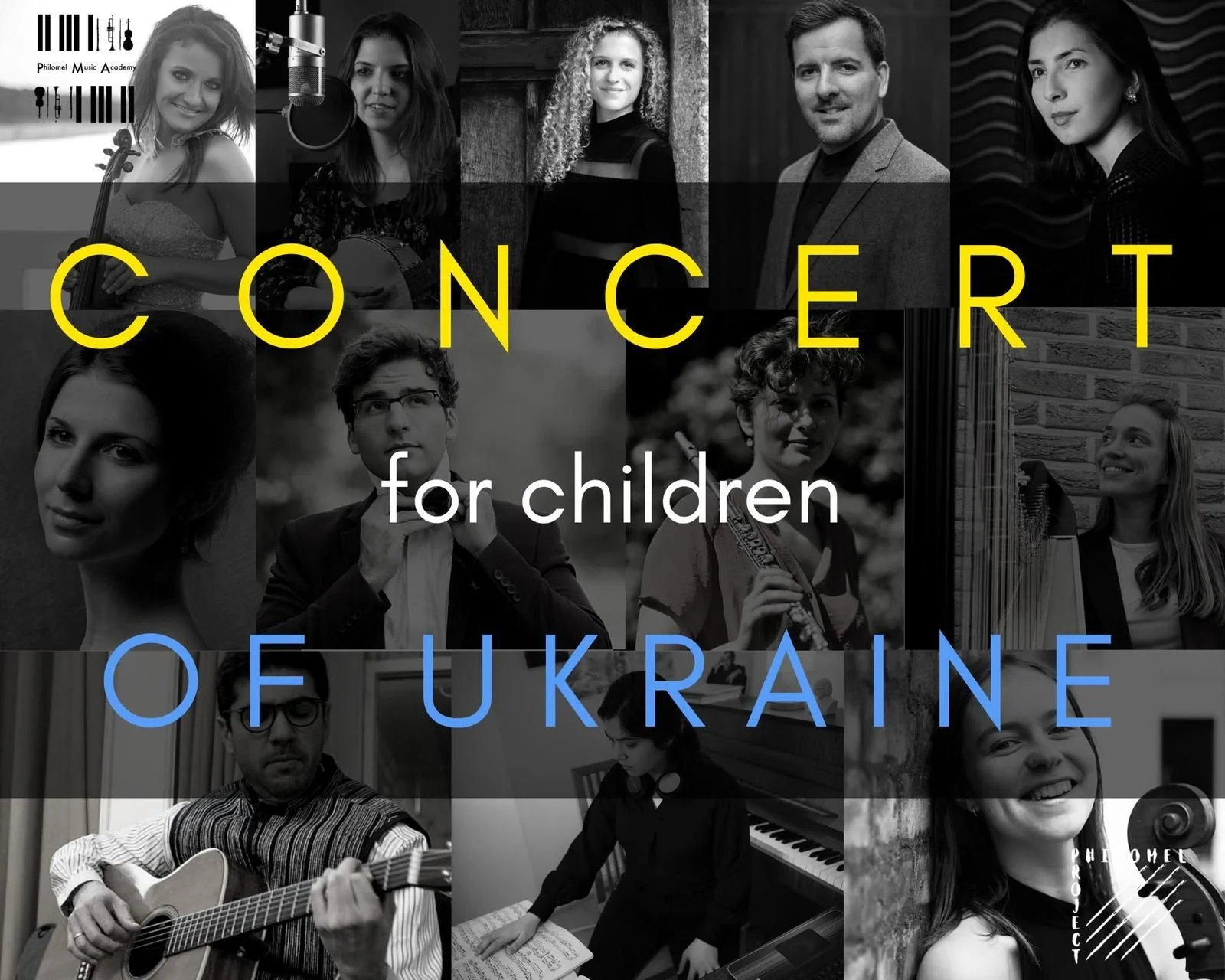 Philomel Project and Philomel Music Academy fundraising concert for Children of Ukraine   