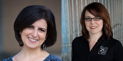 Arin Simonyan, Budget SME, and Jacque Eischens, Finance Support Manager