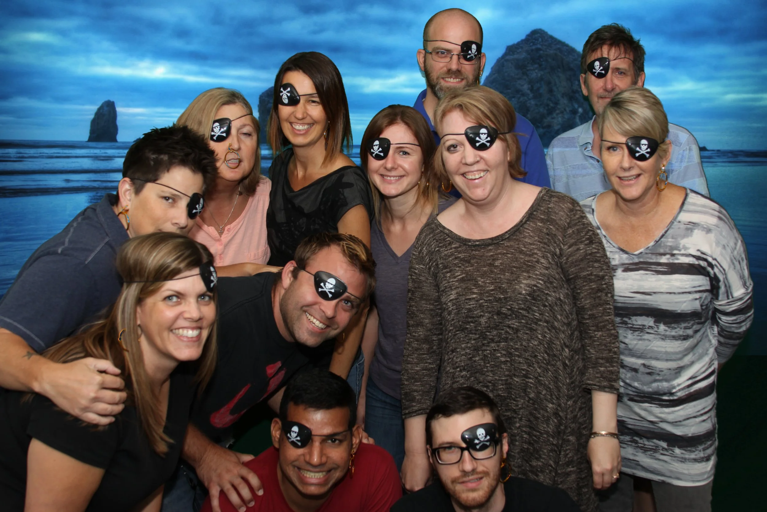 Clockwise from bottom right: Brian, Vijay, Stephanie, Tim, Margie, Terri, Robin, Tanya, Lora, Daniel, Randy and Lisa.